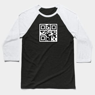 QR Code : You are CUTE! Baseball T-Shirt